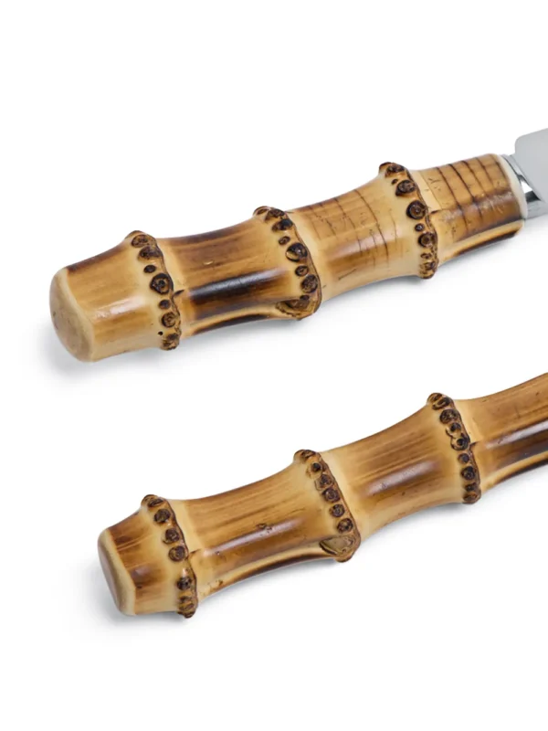 Lorenzi Milano bamboo carving set - Image 2