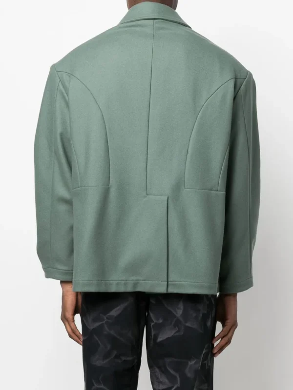 Qasimi spread-collar four-pocket parka - Image 2
