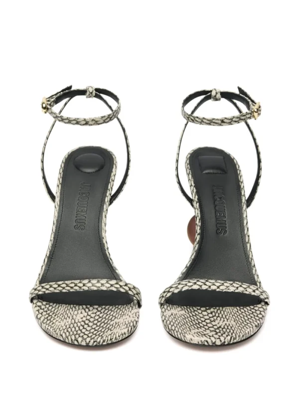 Jacquemus 105mm Bisou sandals