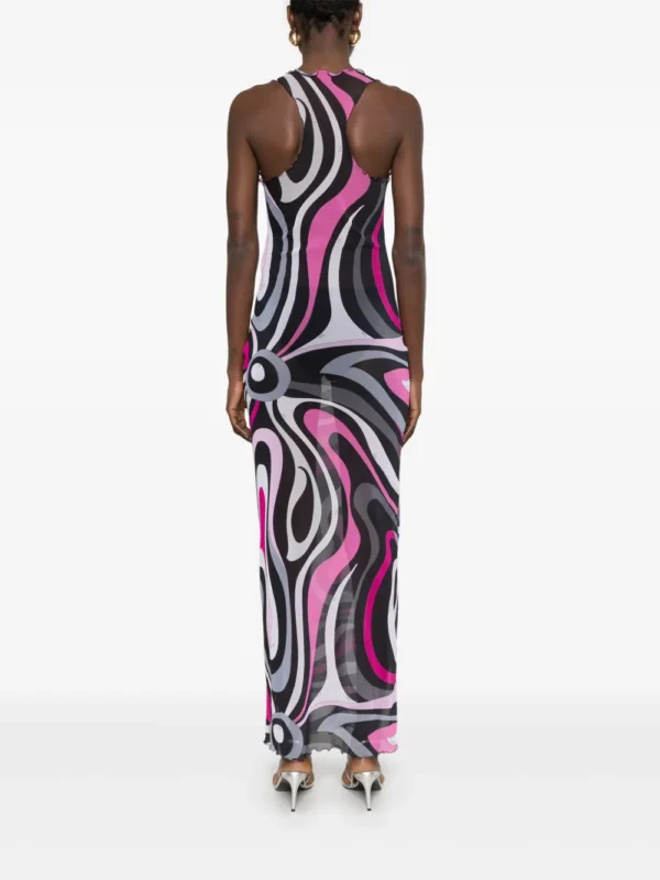 PUCCI Iride-print dress - Image 2