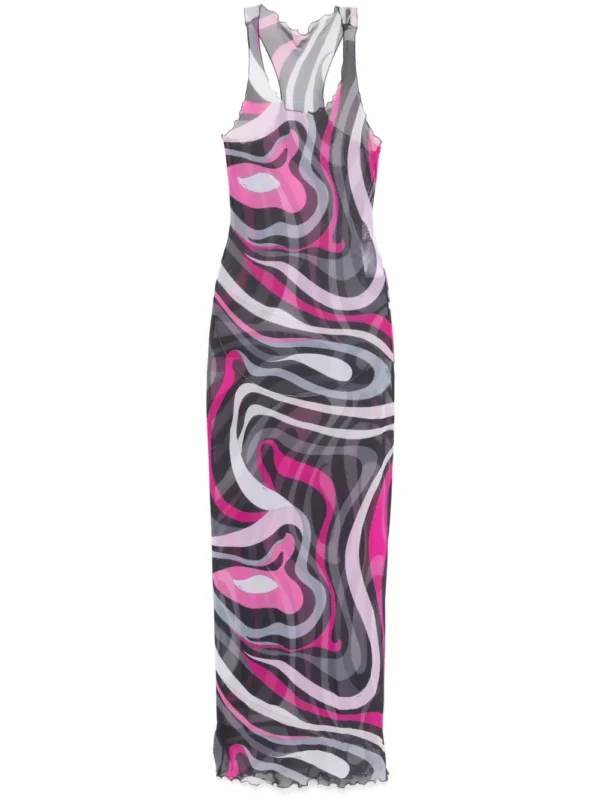 PUCCI Iride-print dress