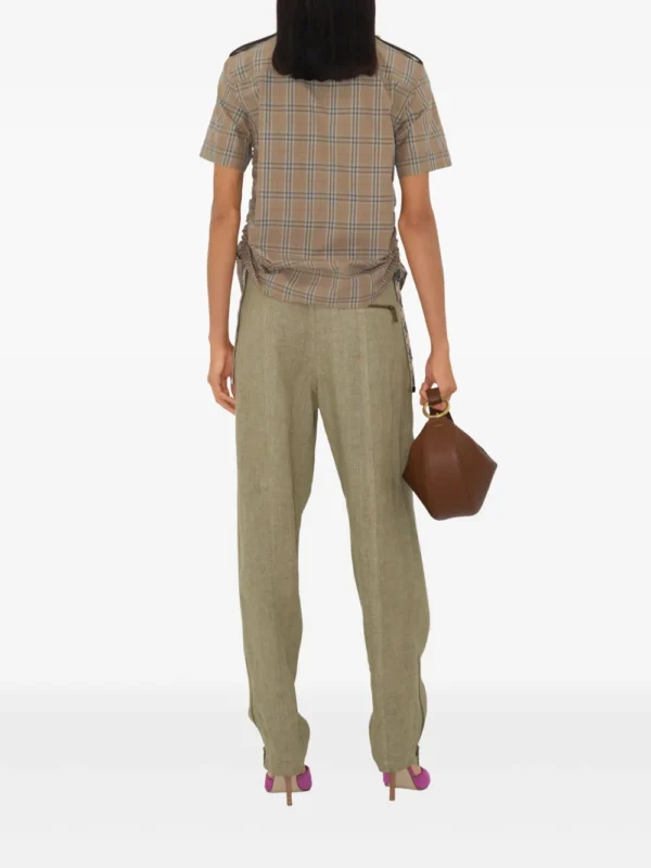 Burberry checkered cotton shirt - Image 2