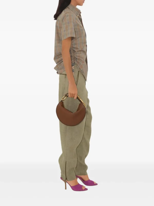 Burberry checkered cotton shirt - Image 3