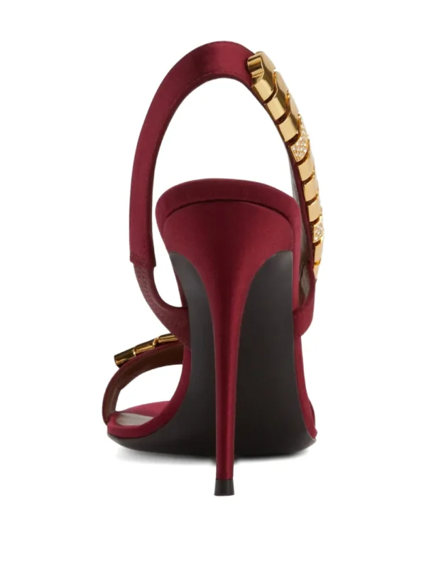 Giuseppe Zanotti 105mm rhinestone-embellished heeled sandals - Image 3
