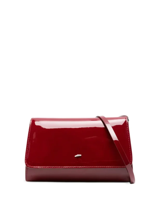 Giuseppe Zanotti leather crystal-embellished bag