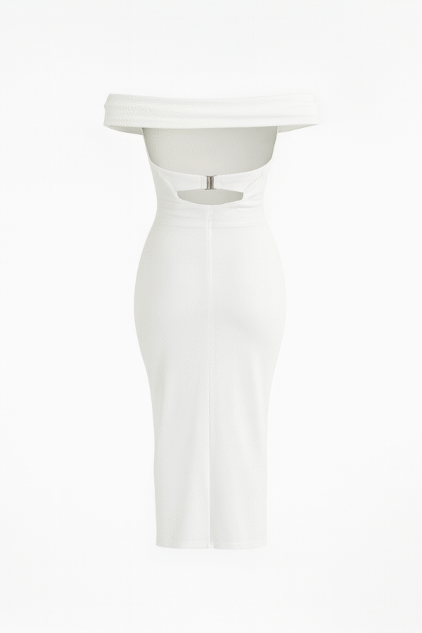 Ceilo-Ruched Top Maxi Dress - Image 3