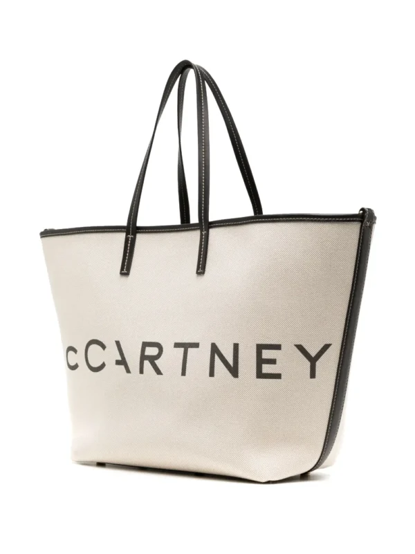 Logo-print cotton tote bag - Image 4