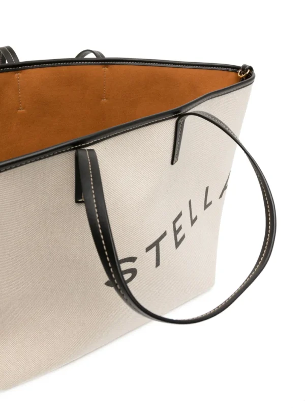 Logo-print cotton tote bag - Image 3